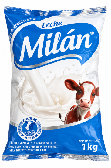 Imagen de Leche Láctea con Grasa Vegetal Milán (1 kg)