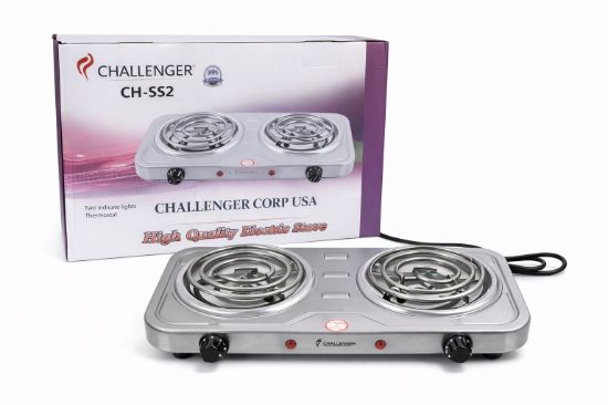 Imagen de Hornilla Eléctrica Doble Challenger (2000 W)