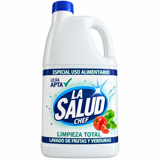 Imagen de Lejía para Frutas y Verduras La Salud Chef (2 L)