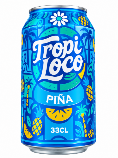 Imagen de Refresco de Piña Tropi Loco (330 ml)