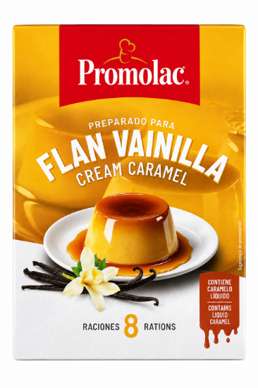 Imagen de Preparado para flan de vainilla con caramelo Promolac (190 g)